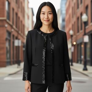 Vintage Bellini Black jacket